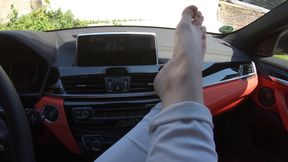 Birkenstock in Car