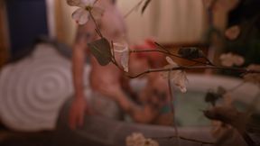 Hot Neighbors in Hot Tub