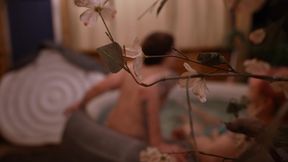 Hot Neighbors in Hot Tub