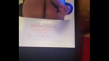 lavinia della love-in mio schiavo si mette tutto in culo-the humiliation of my slave