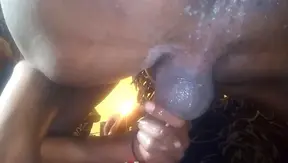 Mporo Mboro Fingers and Gapes Solo in DIY Dildo Session