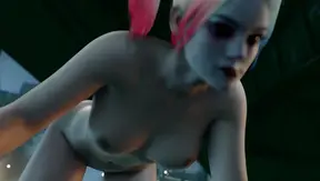 Harley Quinn Gets Pounded Hard in Steamy 3D Anime Action – 18+
