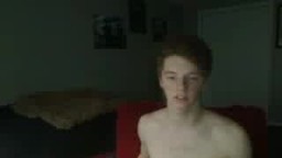 kevin fingers his tight ass and cums!