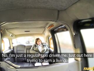mother I'd like to fuck with Large Butt and Biggest melons screwed in the booty - Fake Taxi