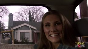 Horny MILF wears no underwear when she&#039;s on a BBC hunt
