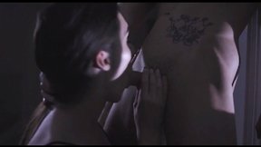 Seductive shemale step-sister gets pounded