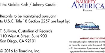 Goldie Rush's Secret Seduction Unravels with Johnny Castle