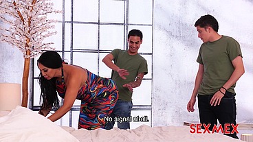 SEXMEX - Her Big Butt Drives The Guys Wild . Gali Diva