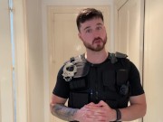 Arrested and fucked by police officer