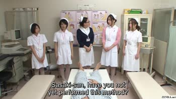 Nurses' Harem Stripdown in the Hospital