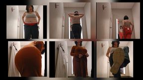 FITTING ROOM FASHION SHOW SNEEZING AND FARTING ALL OVER YOU