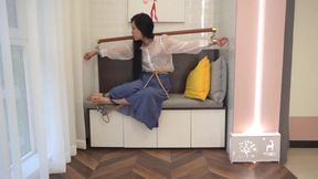 Two Chinese Girl Bondage N Vib