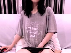 Shy brunette homemade amateur webcam teen