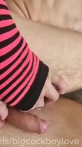 Fuck Self-sucking Cum Guys Without Condoms with Big Dicks