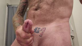 Spanking my morning wood