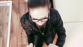 brunette call girl lara fox pleases her client with blowjob &amp; gets fucked in doggy ots216