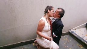 casamento e lua de mel de paty bumbum com o anao mais famoso do brasil zezinho teves