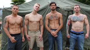 ”NEXTDOOR STUDIOS Foursome happiness for Blake Effortly, Leeroy Jones, Mike Johnson,Mike OBrian”