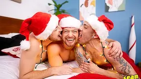 Triple Heat Milf Creampie Christmas – Deacon, Bentley Kurts Naughty Anal Ride