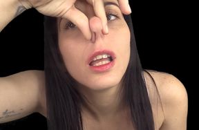 Cum to My Nose Pinching-wmv
