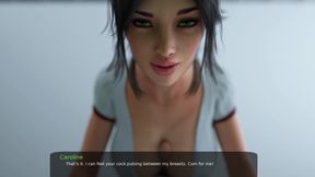[Gameplay] MILFY CITY 0.71b - SEX SCENE HD #8 Boobs Job and Ass Rubbing