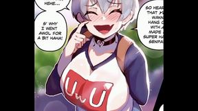 UZAKI CHAN. Uzaki tiene sus propios secretos que oculta al  sempai, secretos con el sensei de educaci&oacute_n f&iacute_sica..