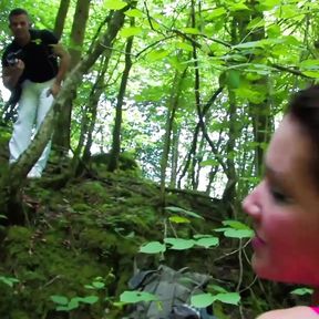 Anal experience in the woods for Shannya Tweeks