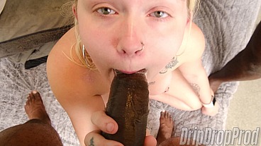 DRIPDROP SkankySkiMask Sucking up Both of You and Keeps Sucking After Taking Cum!!!