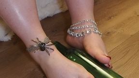 Bottle foot games #9