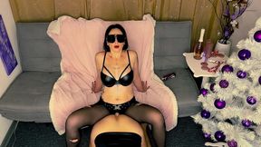 mistress pegging slave s ass roughly and hard
