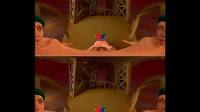 Harley Quinn's Steamy 3D VR Adventure in Paris With Horny Hentai Action