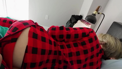 Busty STEP MOM Dee Williams Fucks Step Son When They Share A Bed During A Trip