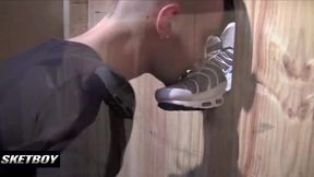 sketboy - sniff my sneakers through the glory hole