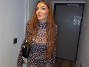 She can’t handle those two BBCs for her first DP at the hotel | Salome Cllout
