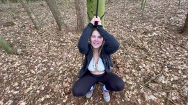 Mein S**-Date im Wald - gef**selt und gefi**t