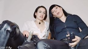 POV Strap-on Fuck Preparation with Goddess Aurora