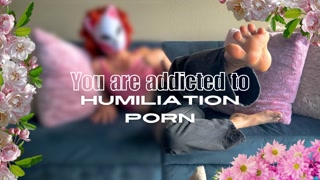 Goddess Chloe Love - Porn Addict Humiliation Gooning Session