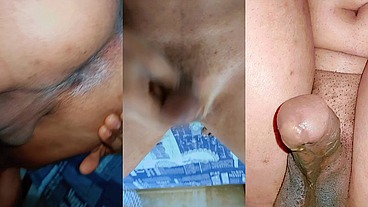 Twink with small penis funny masturbating and pissing