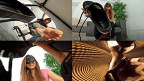 You'll now live in my shoes, tiny guy!