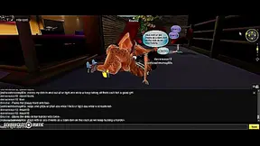 Enxitiya Takes On Horny Stalls in Wild 3D IMVU Hentai Threesome Action