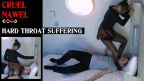 ARAB DOMINA NAWEL TRAMPLES SLAVE's THROAT VERY HARD (480p)