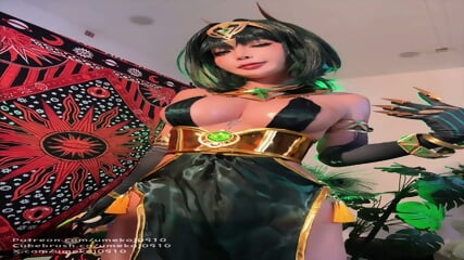 Umeko J - Nefer Genshin Impact Cosplay Part 1
