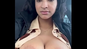 Showing my boobs to the neighbors