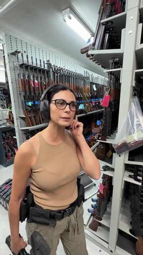 Gun store employee
