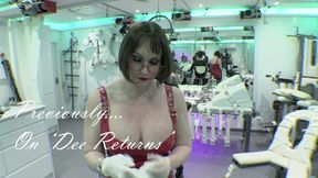 Dee Returns (Part Four)