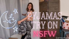 NSFW Pyjamas Try On (Autumn Winter)