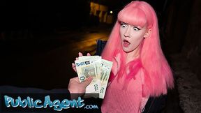 Public Agent I removed her Chastity Belt and creampied her wet pussy