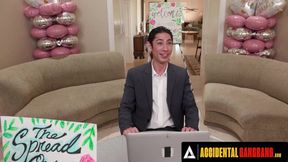 Gangbang MILF gets facial and creampied