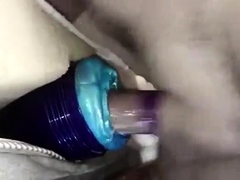 Alien Fleshlight Creampie Fuck With Hunk