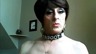 Sissy Eve Crossdresser Anal Toy Solo Webcam Show